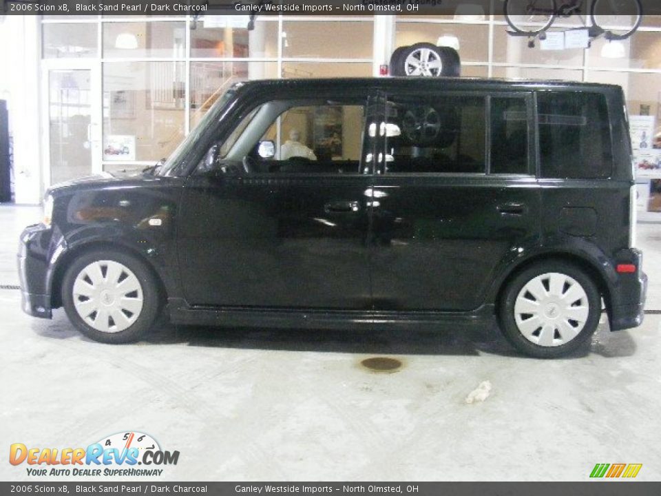 2006 Scion xB Black Sand Pearl / Dark Charcoal Photo #2