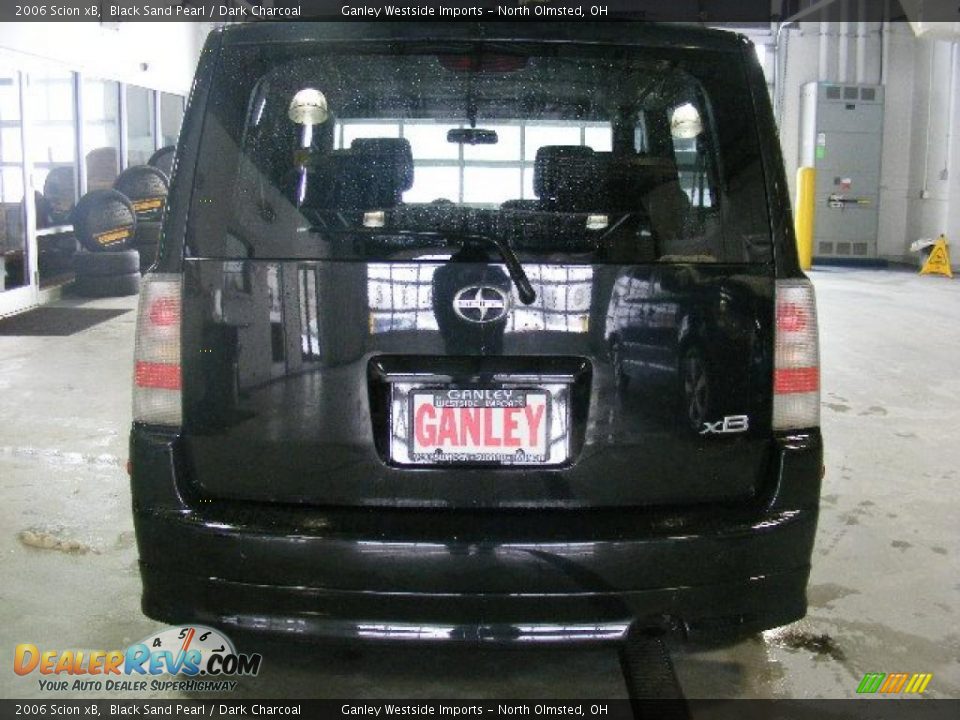 2006 Scion xB Black Sand Pearl / Dark Charcoal Photo #4