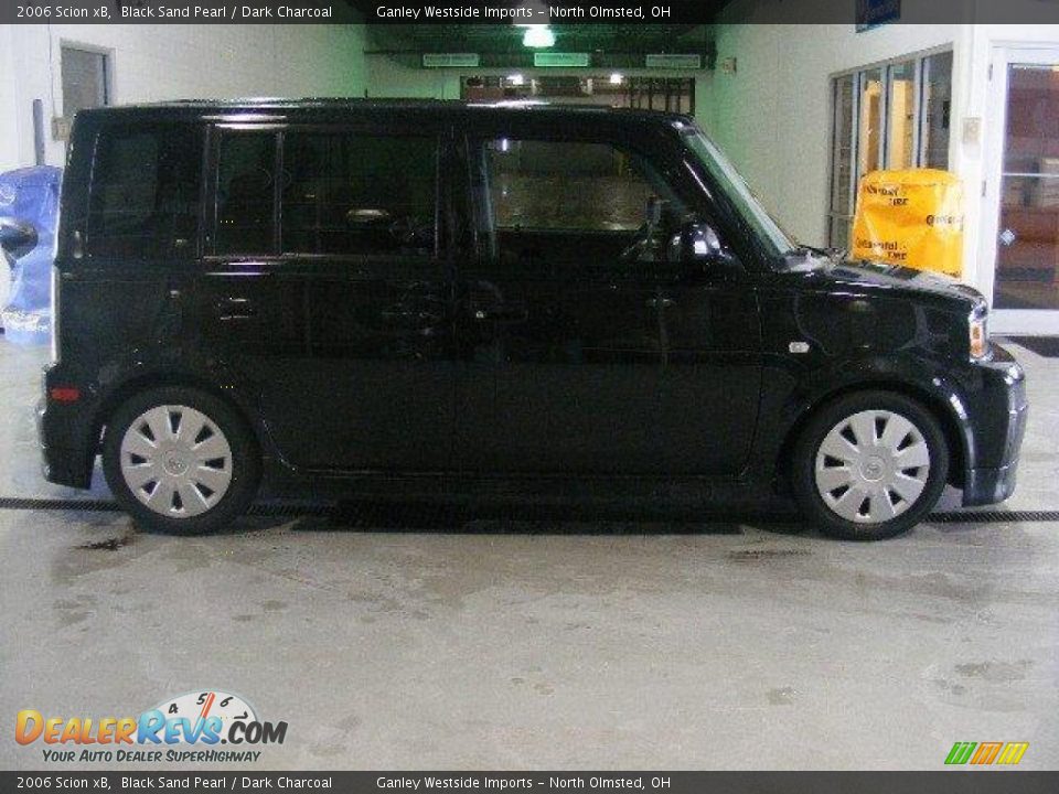 2006 Scion xB Black Sand Pearl / Dark Charcoal Photo #6