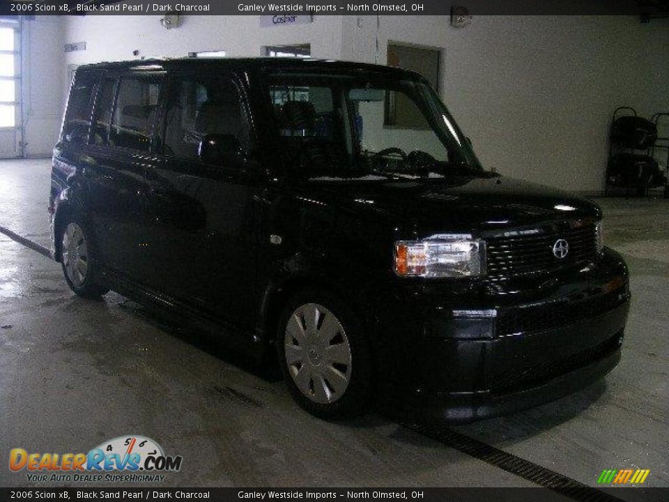 2006 Scion xB Black Sand Pearl / Dark Charcoal Photo #7