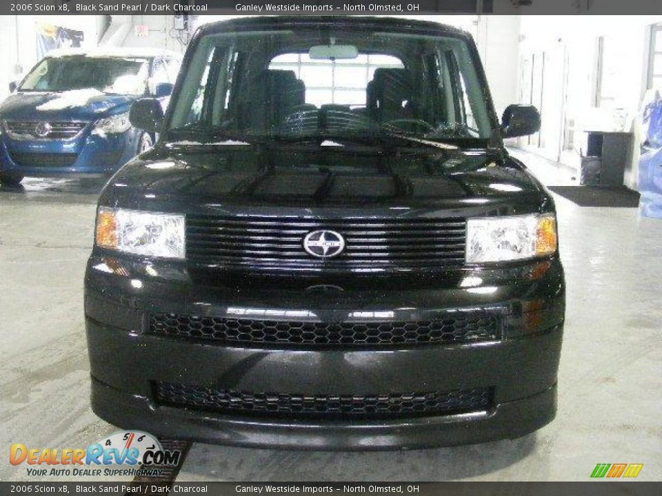 2006 Scion xB Black Sand Pearl / Dark Charcoal Photo #8