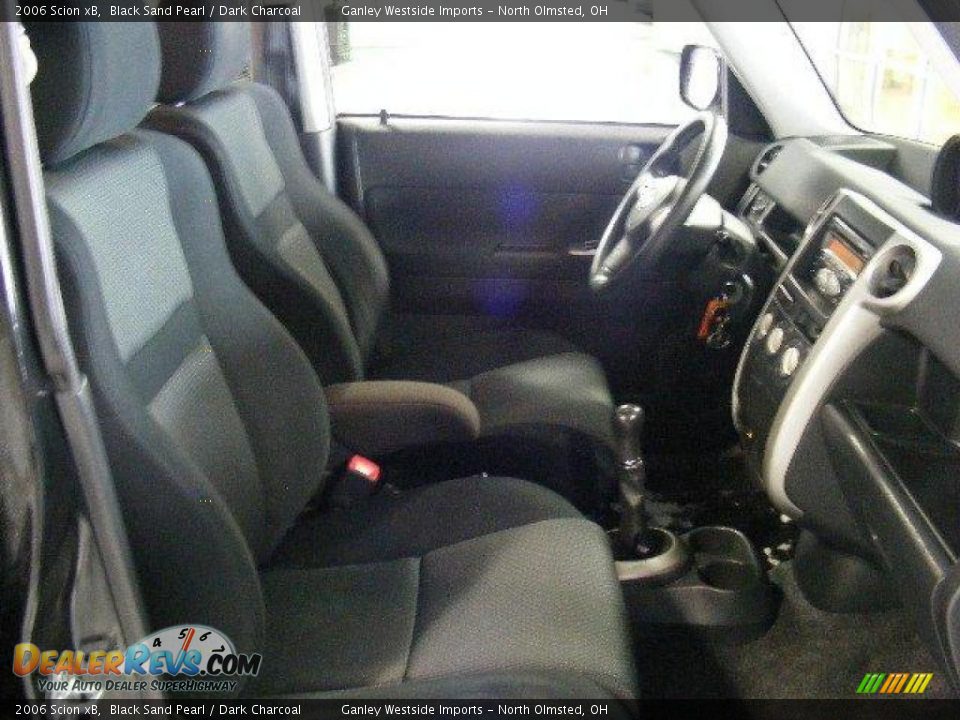 2006 Scion xB Black Sand Pearl / Dark Charcoal Photo #13