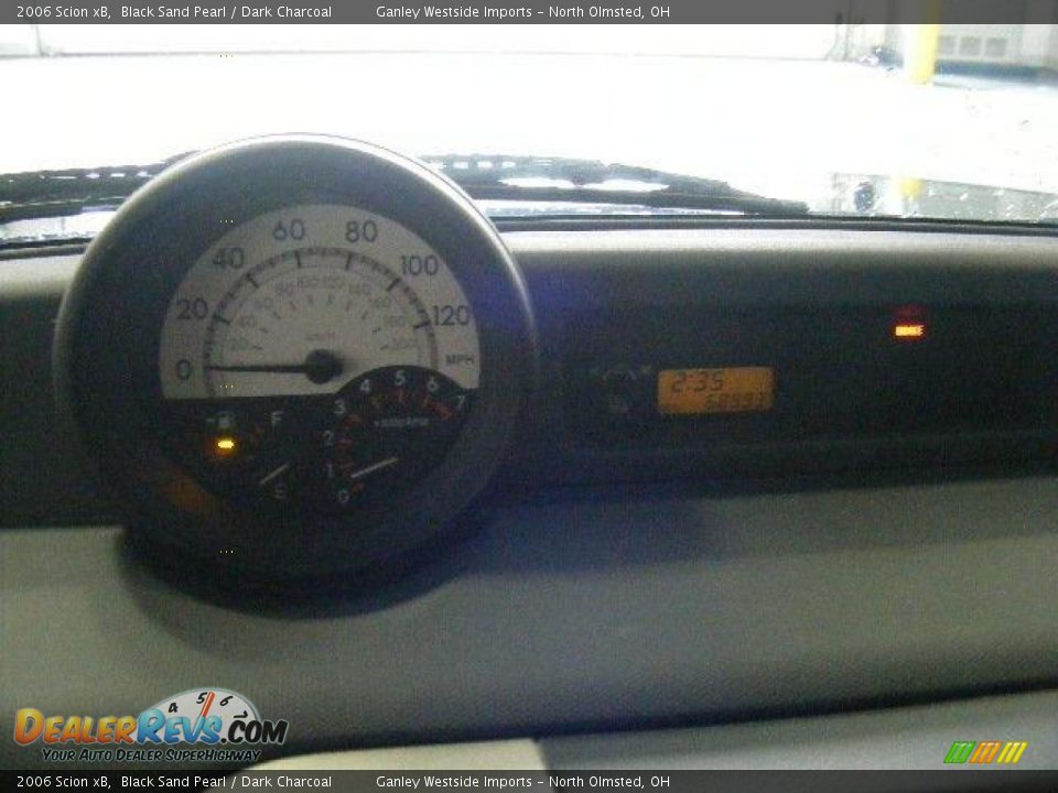 2006 Scion xB Black Sand Pearl / Dark Charcoal Photo #16