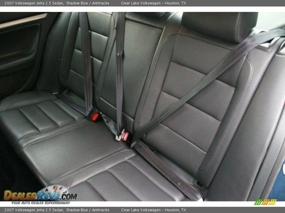 2007 Volkswagen Jetta 2.5 Sedan Shadow Blue / Anthracite Photo #24