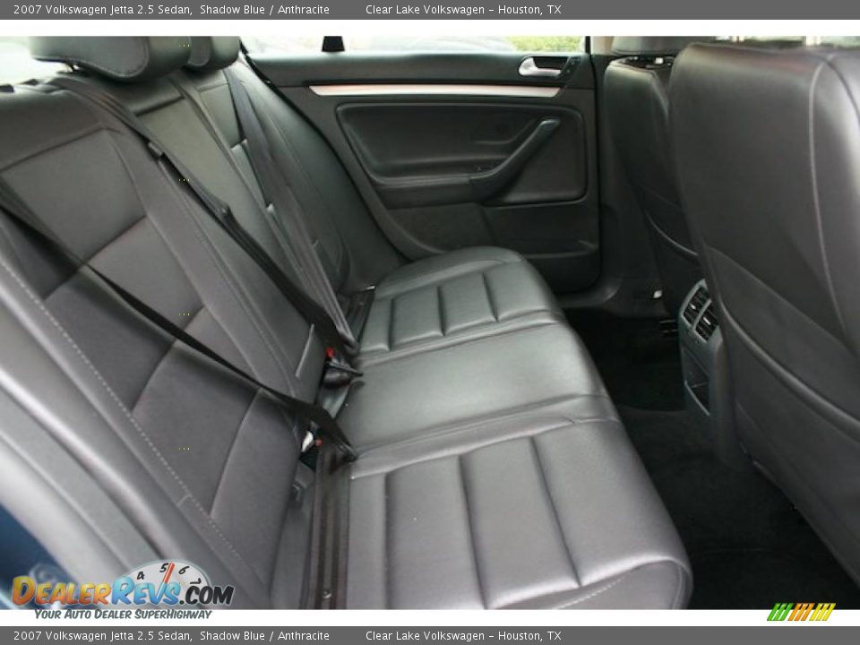2007 Volkswagen Jetta 2.5 Sedan Shadow Blue / Anthracite Photo #26