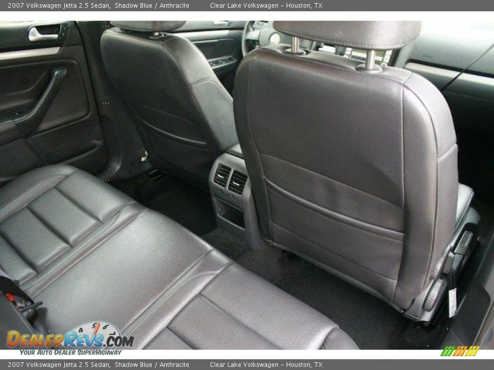 2007 Volkswagen Jetta 2.5 Sedan Shadow Blue / Anthracite Photo #27