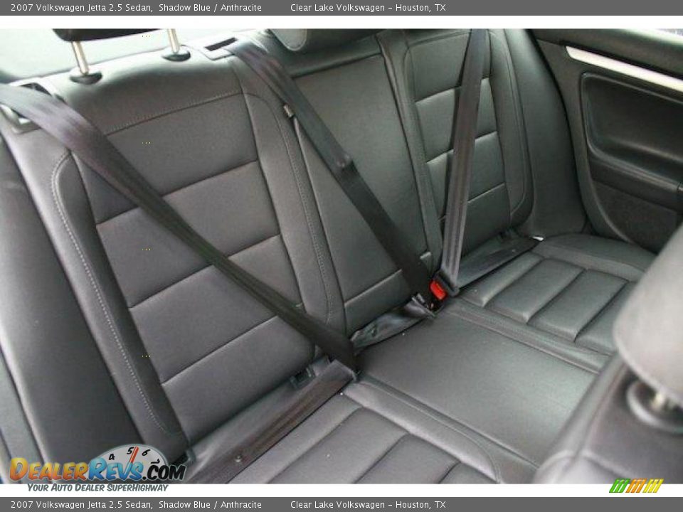 2007 Volkswagen Jetta 2.5 Sedan Shadow Blue / Anthracite Photo #28