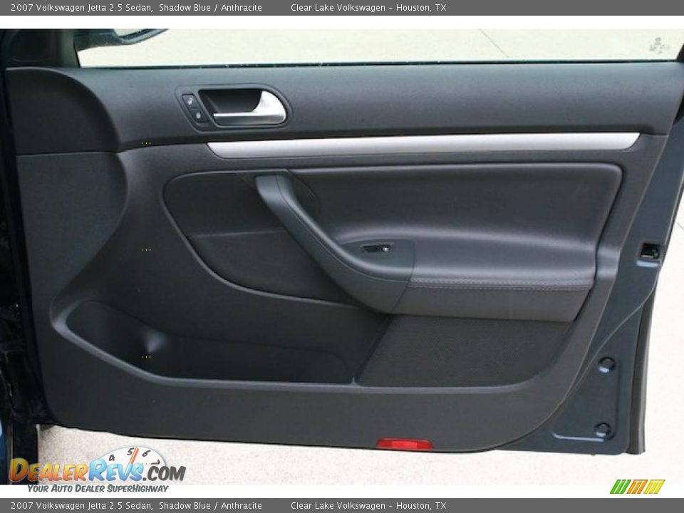 2007 Volkswagen Jetta 2.5 Sedan Shadow Blue / Anthracite Photo #29