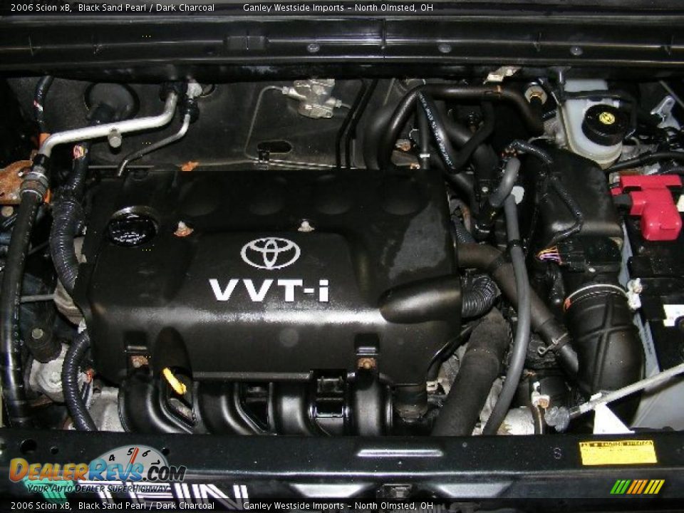 2006 Scion xB Black Sand Pearl / Dark Charcoal Photo #23