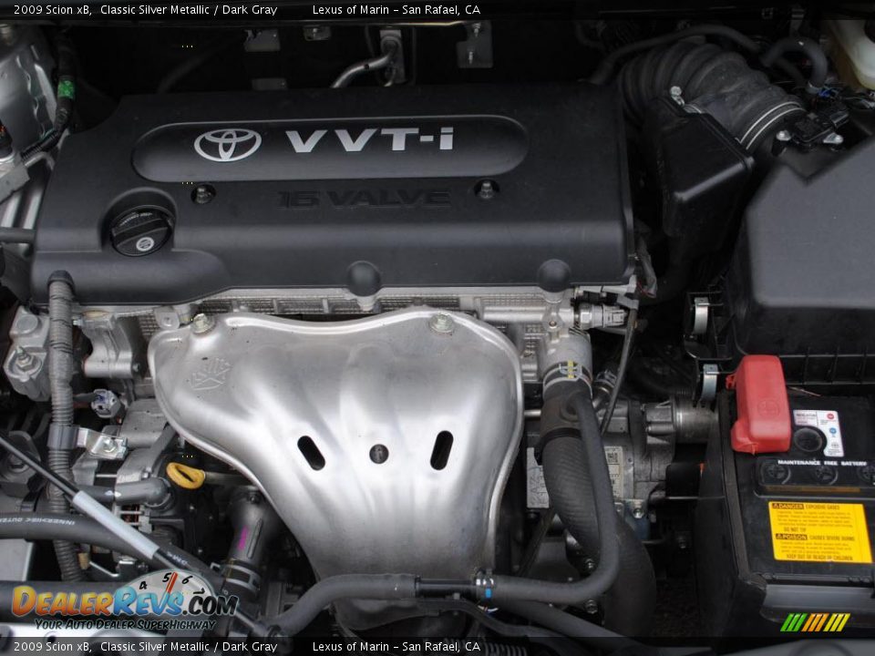 2009 Scion xB Classic Silver Metallic / Dark Gray Photo #8