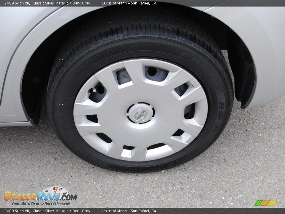 2009 Scion xB Classic Silver Metallic / Dark Gray Photo #18