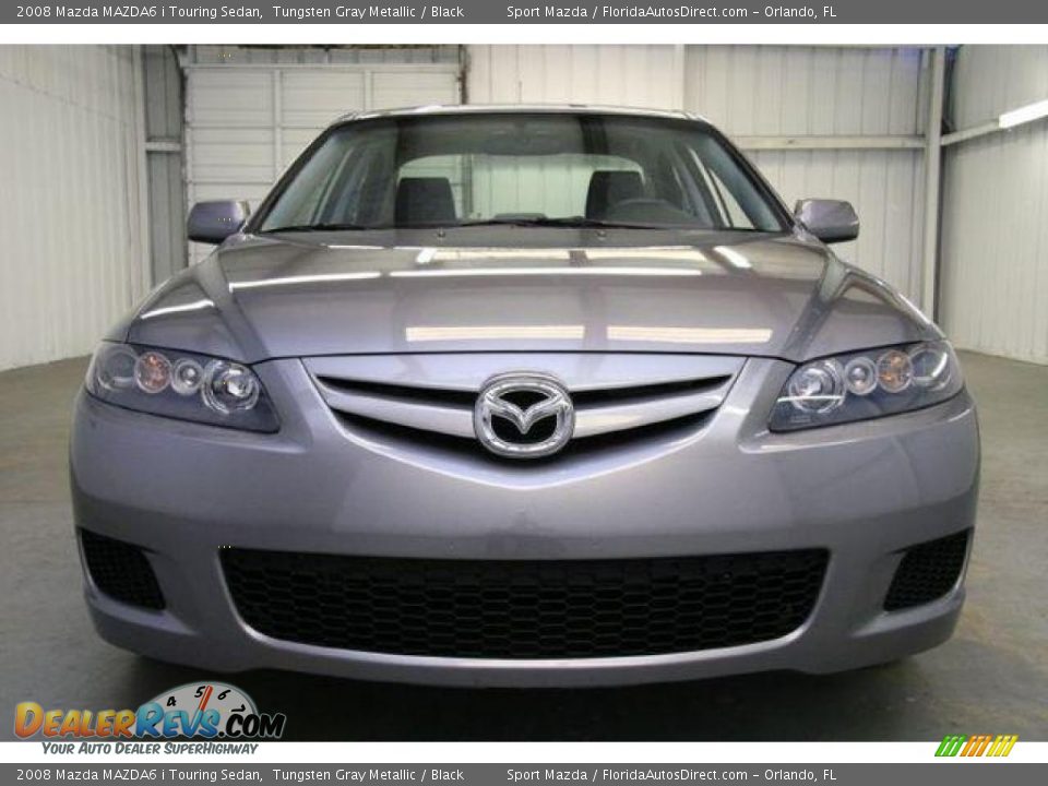 2008 Mazda MAZDA6 i Touring Sedan Tungsten Gray Metallic / Black Photo #4