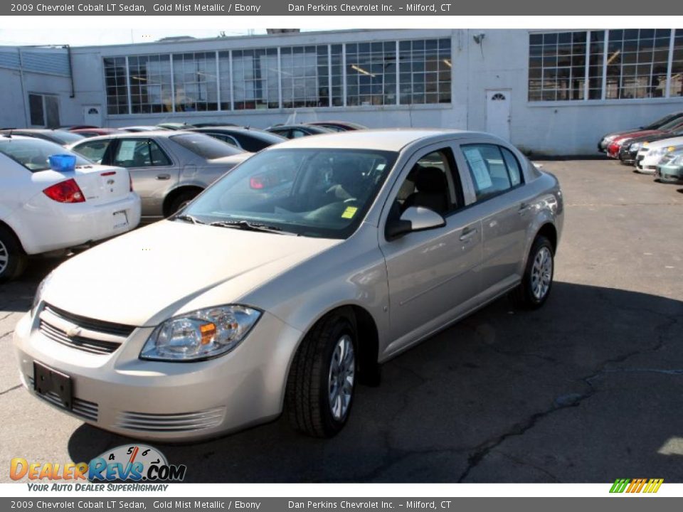 2009 Chevrolet Cobalt LT Sedan Gold Mist Metallic / Ebony Photo #1