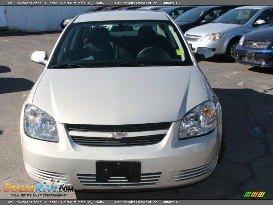 2009 Chevrolet Cobalt LT Sedan Gold Mist Metallic / Ebony Photo #2
