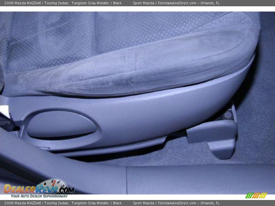 2008 Mazda MAZDA6 i Touring Sedan Tungsten Gray Metallic / Black Photo #32