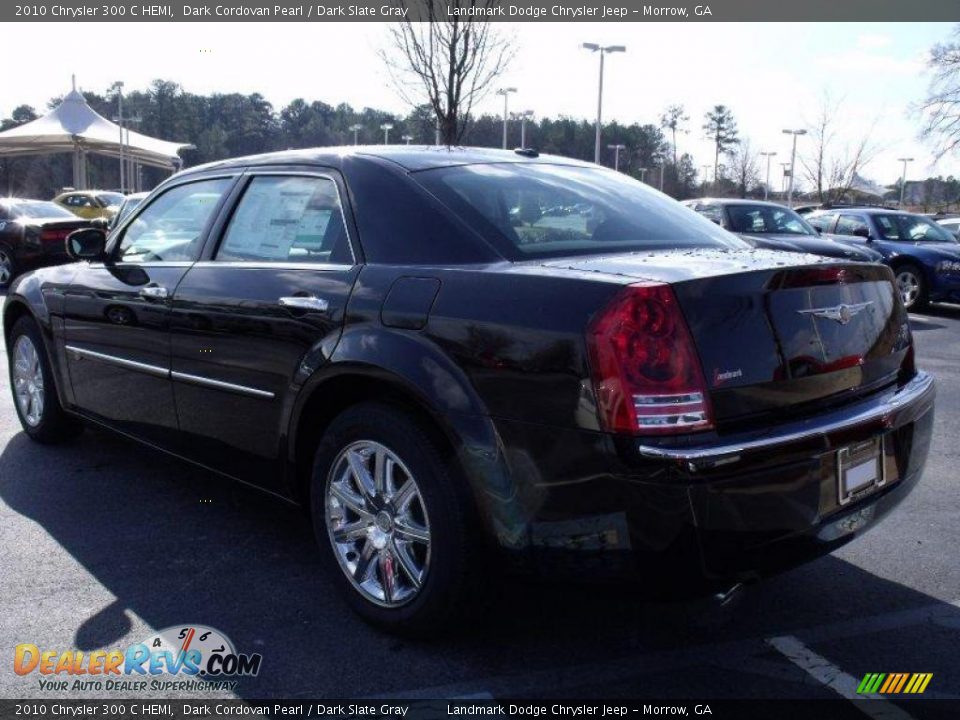 2010 Chrysler 300 C HEMI Dark Cordovan Pearl / Dark Slate Gray Photo #2