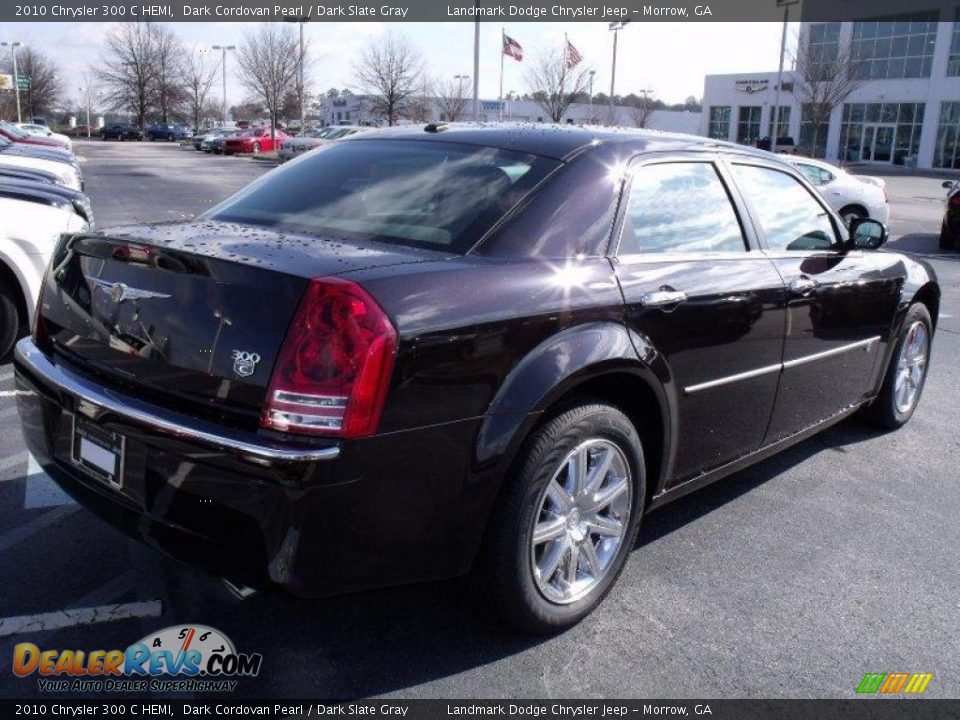2010 Chrysler 300 C HEMI Dark Cordovan Pearl / Dark Slate Gray Photo #3