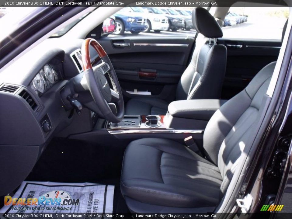 2010 Chrysler 300 C HEMI Dark Cordovan Pearl / Dark Slate Gray Photo #6