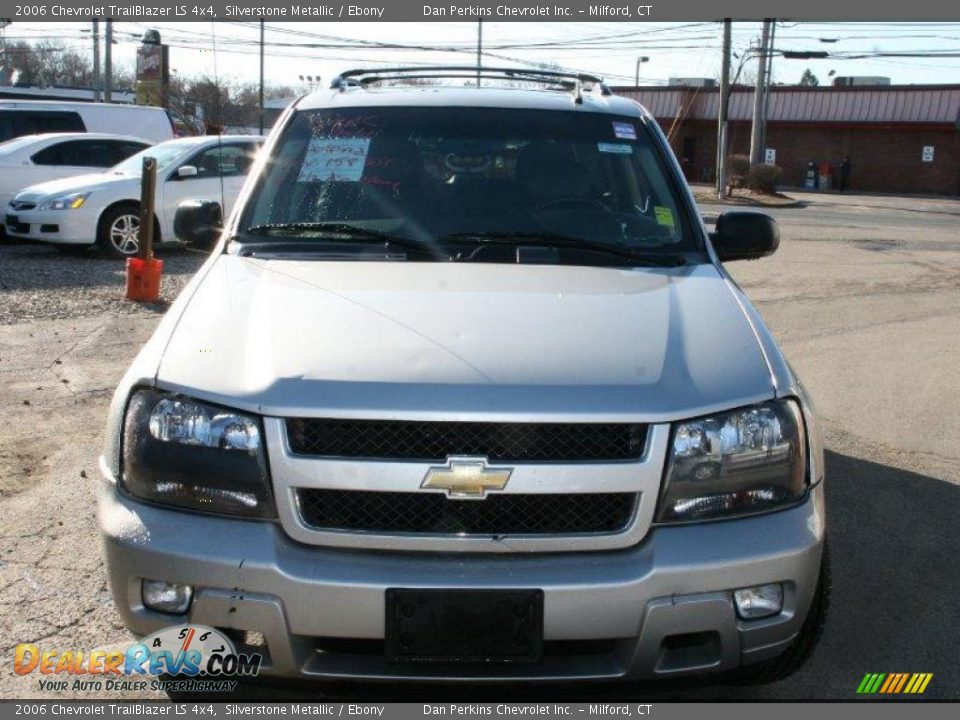 2006 Chevrolet TrailBlazer LS 4x4 Silverstone Metallic / Ebony Photo #3
