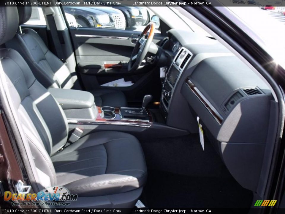 2010 Chrysler 300 C HEMI Dark Cordovan Pearl / Dark Slate Gray Photo #10