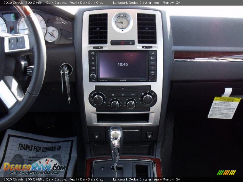 2010 Chrysler 300 C HEMI Dark Cordovan Pearl / Dark Slate Gray Photo #11
