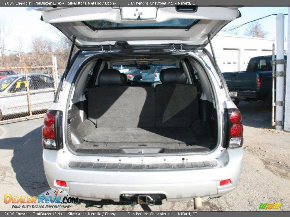 2006 Chevrolet TrailBlazer LS 4x4 Silverstone Metallic / Ebony Photo #6