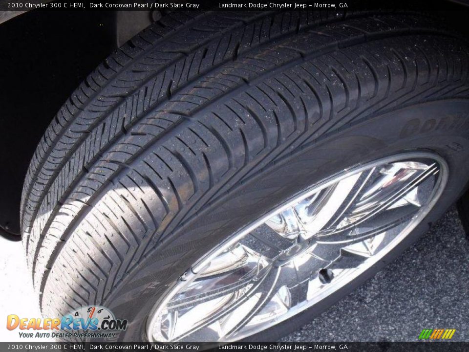 2010 Chrysler 300 C HEMI Dark Cordovan Pearl / Dark Slate Gray Photo #14