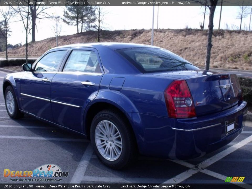 2010 Chrysler 300 Touring Deep Water Blue Pearl / Dark Slate Gray Photo #2