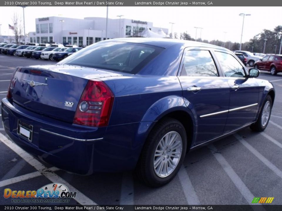 2010 Chrysler 300 Touring Deep Water Blue Pearl / Dark Slate Gray Photo #3