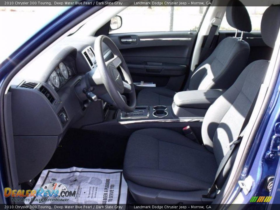 2010 Chrysler 300 Touring Deep Water Blue Pearl / Dark Slate Gray Photo #6