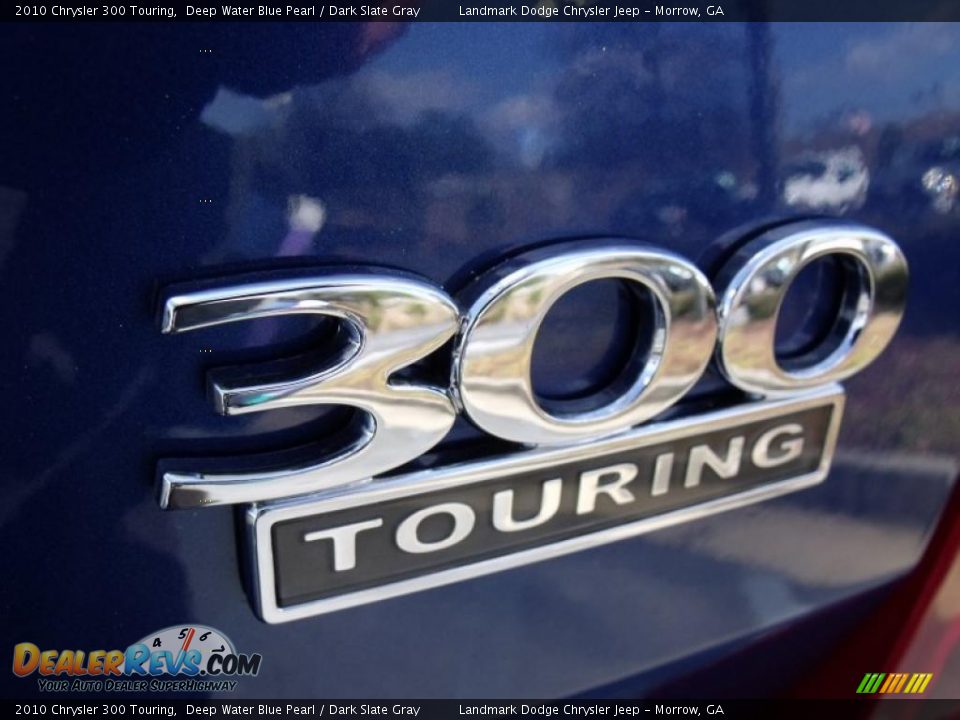 2010 Chrysler 300 Touring Deep Water Blue Pearl / Dark Slate Gray Photo #8