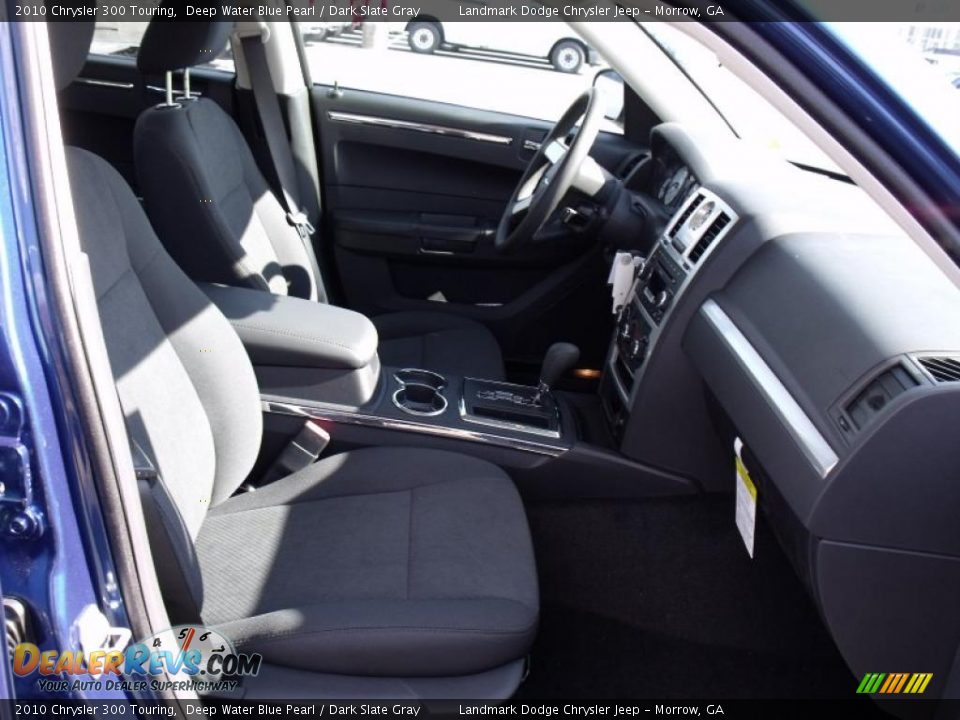 2010 Chrysler 300 Touring Deep Water Blue Pearl / Dark Slate Gray Photo #9