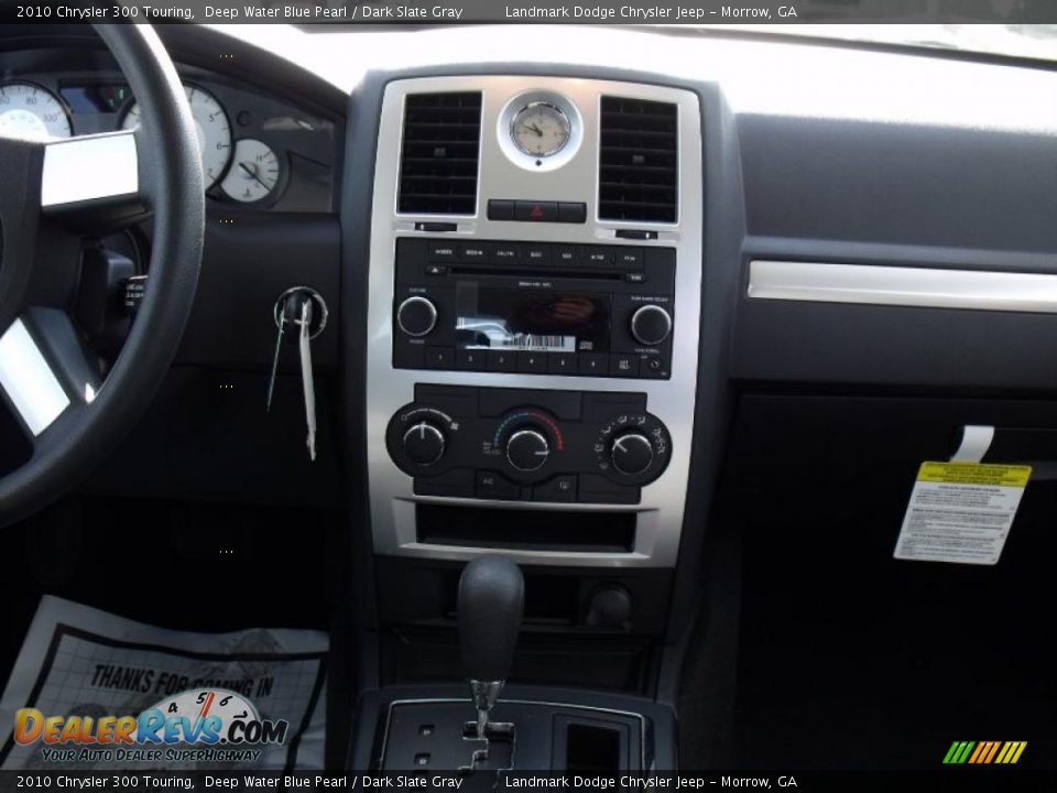 2010 Chrysler 300 Touring Deep Water Blue Pearl / Dark Slate Gray Photo #10