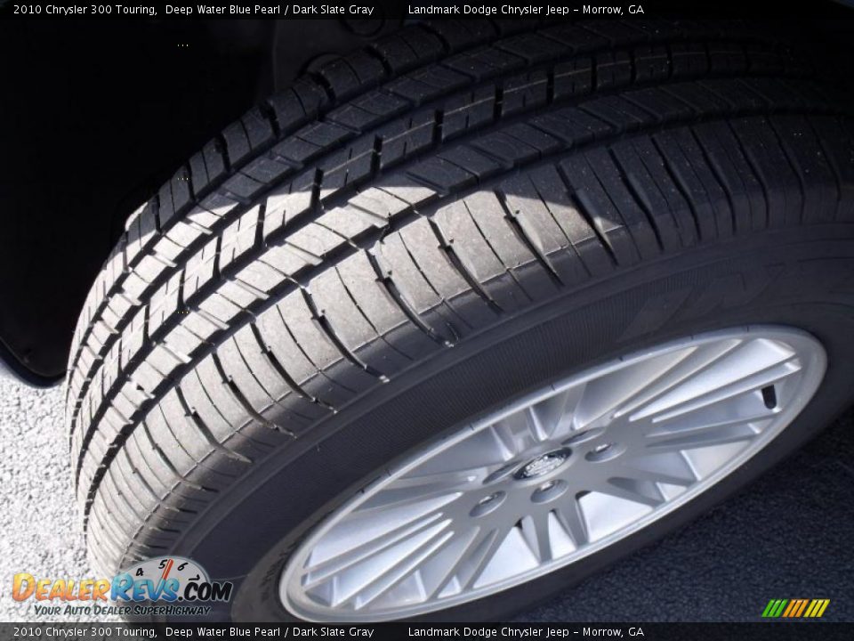 2010 Chrysler 300 Touring Deep Water Blue Pearl / Dark Slate Gray Photo #13