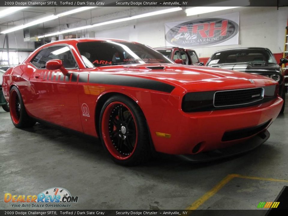 2009 Dodge Challenger SRT8 TorRed / Dark Slate Gray Photo #1