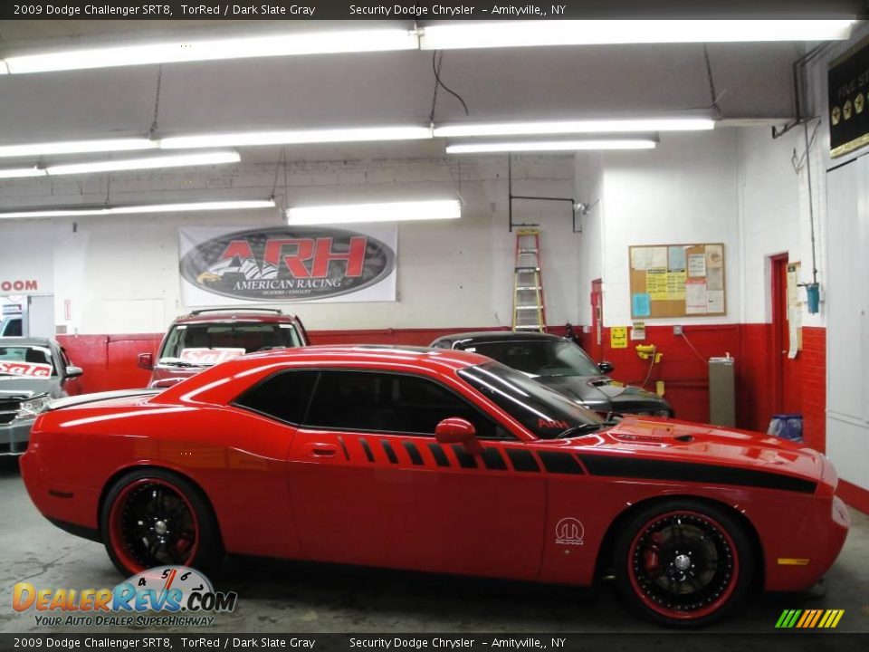 2009 Dodge Challenger SRT8 TorRed / Dark Slate Gray Photo #2