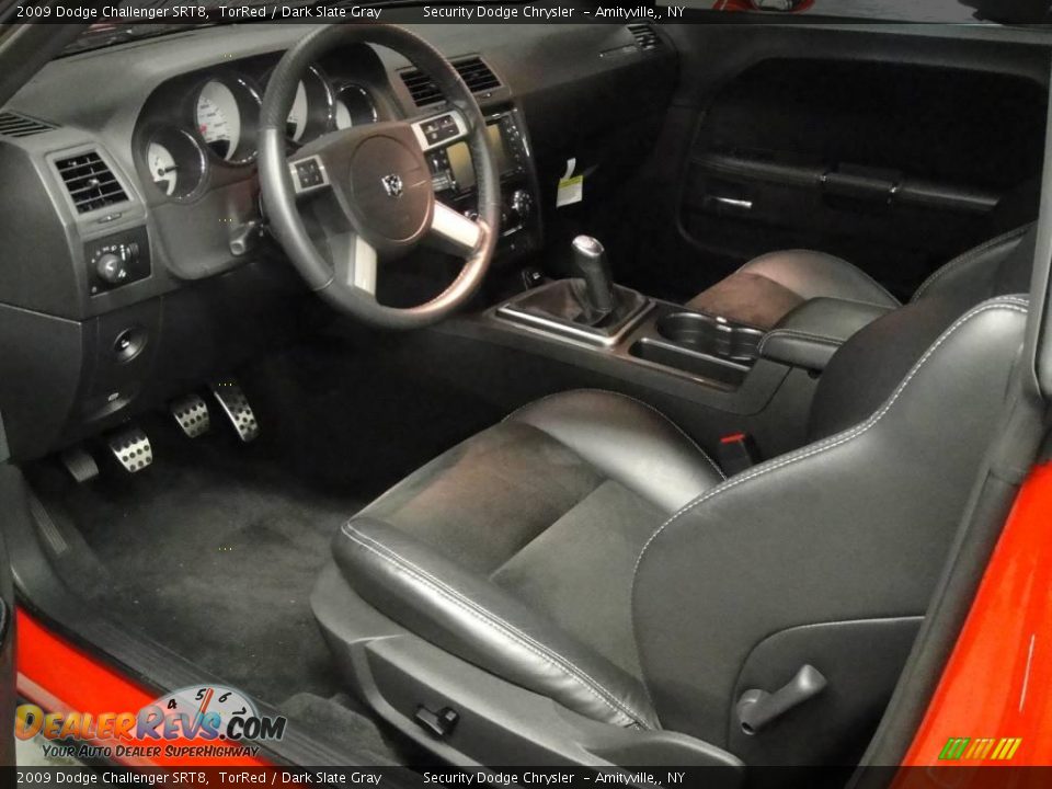 2009 Dodge Challenger SRT8 TorRed / Dark Slate Gray Photo #7