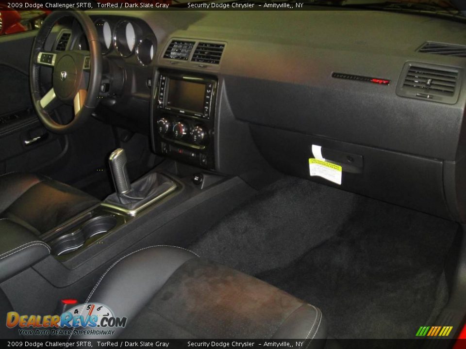 2009 Dodge Challenger SRT8 TorRed / Dark Slate Gray Photo #8