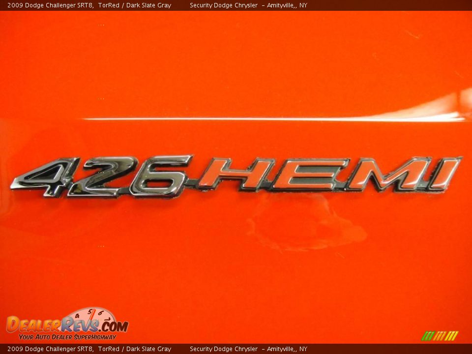 2009 Dodge Challenger SRT8 TorRed / Dark Slate Gray Photo #10