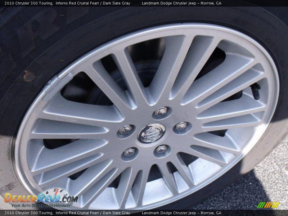 2010 Chrysler 300 Touring Inferno Red Crystal Pearl / Dark Slate Gray Photo #5