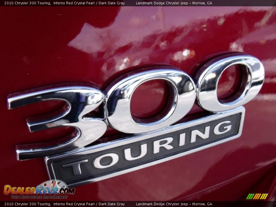 2010 Chrysler 300 Touring Inferno Red Crystal Pearl / Dark Slate Gray Photo #8
