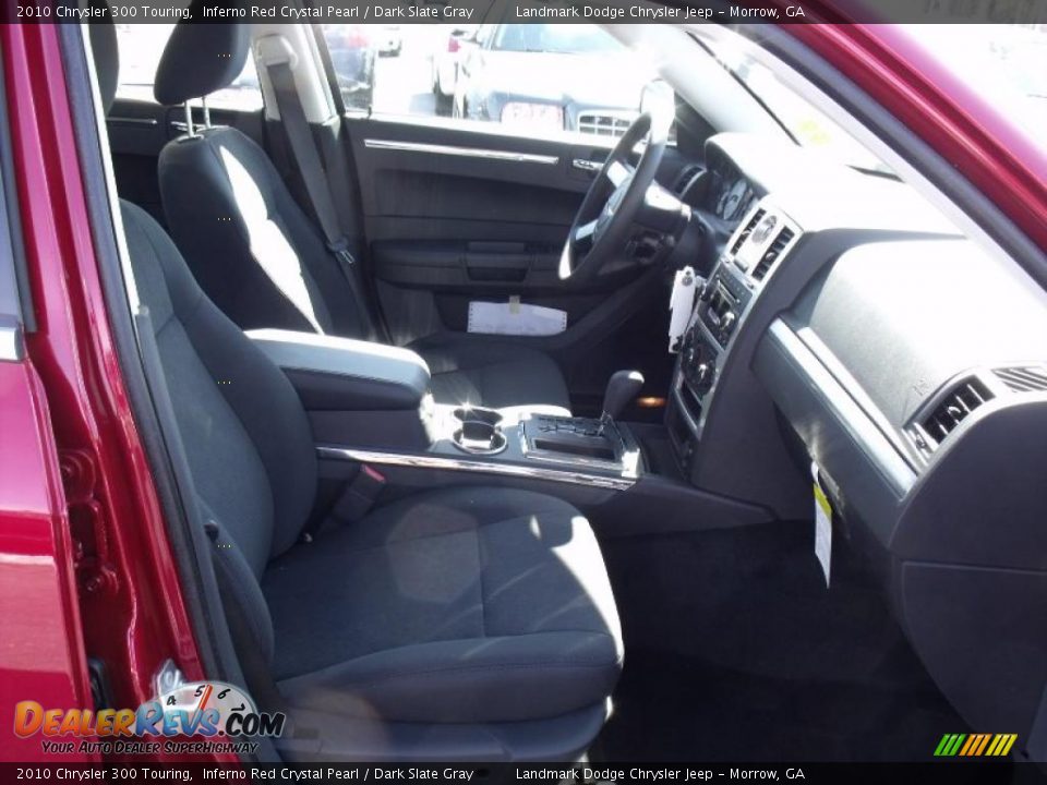 2010 Chrysler 300 Touring Inferno Red Crystal Pearl / Dark Slate Gray Photo #10