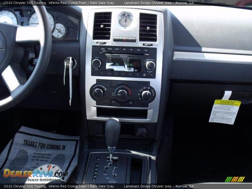 2010 Chrysler 300 Touring Inferno Red Crystal Pearl / Dark Slate Gray Photo #11