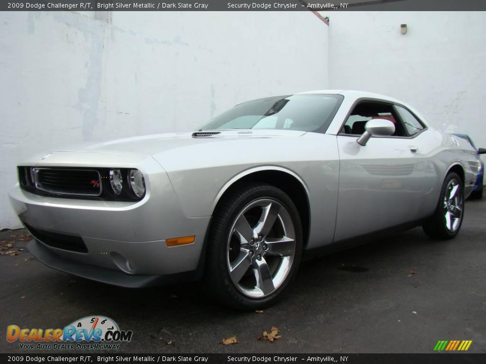 2009 Dodge Challenger R/T Bright Silver Metallic / Dark Slate Gray Photo #1