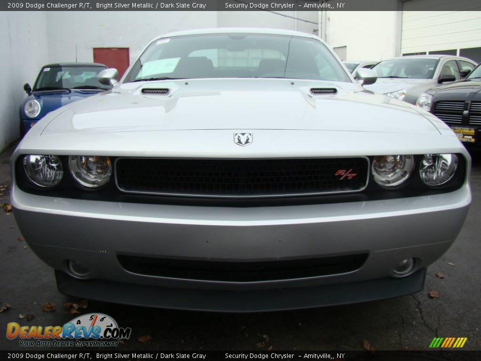 2009 Dodge Challenger R/T Bright Silver Metallic / Dark Slate Gray Photo #2