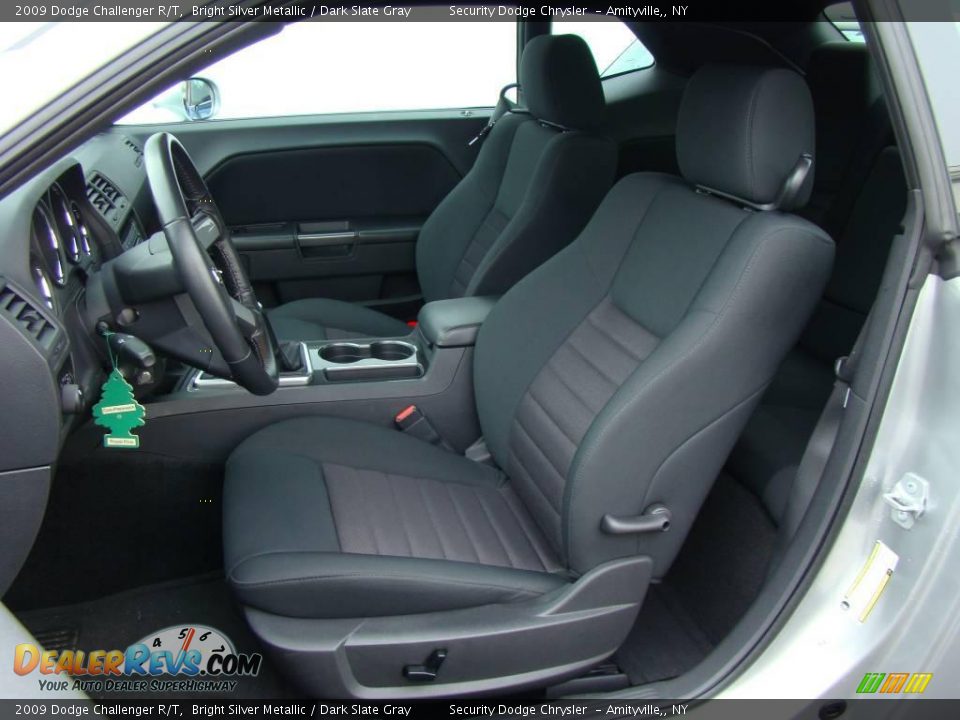 2009 Dodge Challenger R/T Bright Silver Metallic / Dark Slate Gray Photo #6