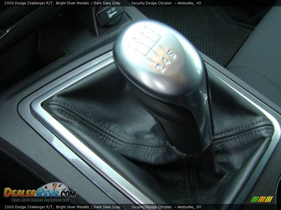 2009 Dodge Challenger R/T Bright Silver Metallic / Dark Slate Gray Photo #10