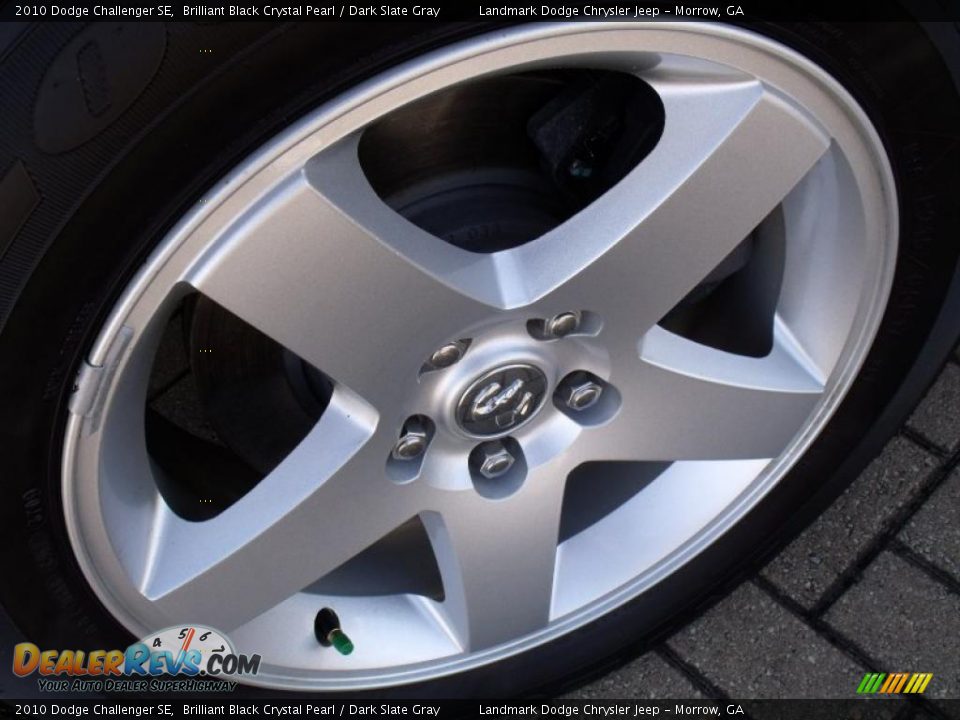 2010 Dodge Challenger SE Brilliant Black Crystal Pearl / Dark Slate Gray Photo #5