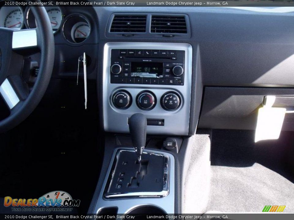 2010 Dodge Challenger SE Brilliant Black Crystal Pearl / Dark Slate Gray Photo #9