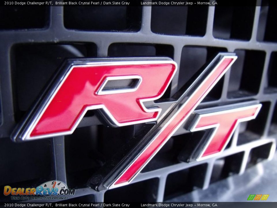 2010 Dodge Challenger R/T Brilliant Black Crystal Pearl / Dark Slate Gray Photo #5